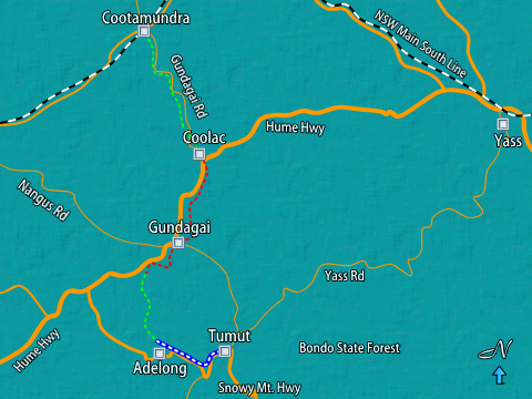 Tumut disused Raiway